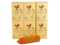 Canjiquinha de Milho Amarelo Crioulo Kit 6 unidades de 500 g