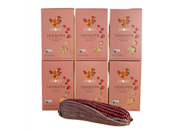 Canjiquinha de Milho Vermelho Crioulo Kit 6 unidades de 500 g